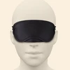 Crushious 2 satin blindfolds - Sada dvou očních masek, černá a červená.