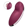 Satisfyer Tap &amp; Climax 2 Red - Klitorisový vibrátor, červený