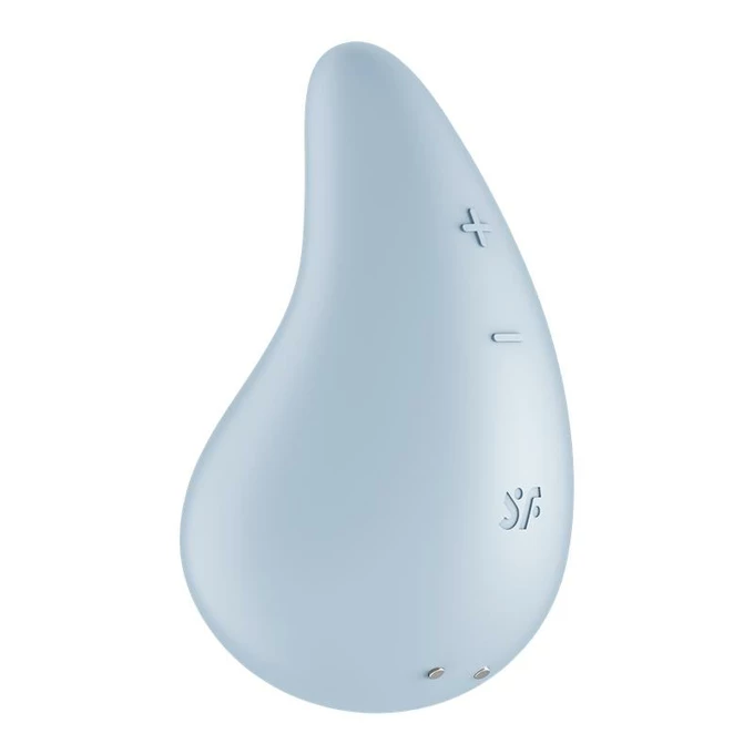 Satisfyer Dew Drop, Super Soft - Vibrátor na klitoris, Modrý