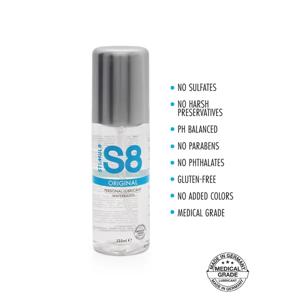 Stimul8 S8 Waterbased Lube 125Ml Original - Lubrykant na bazie wody