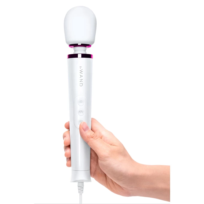 le WAND Powerful Petite - Wand vibrátor, bílý