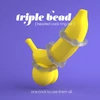 Crushious Triple bead - Zestaw trzech pierścieni erekcyjnych, Przeźroczyste