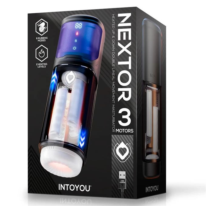 Intyou Nextor - Automatický masturbátor s funkcí tření a ohřívání