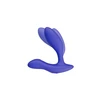 We-Vibe Vector + - vibrační masážní přístroj na prostatu, modrý