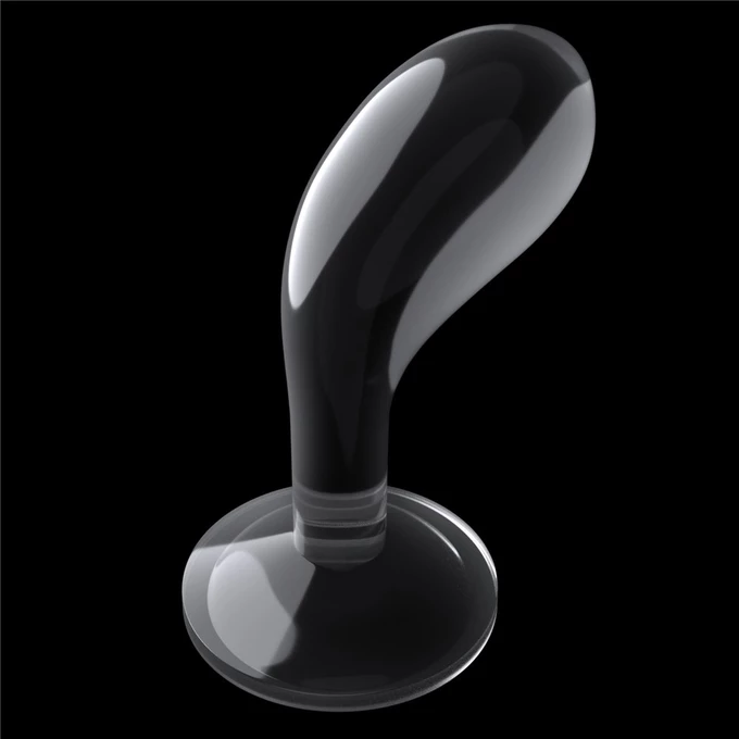 Lovetoy Flawess clear prostate plug 6&quot; - Klasický masážní přístroj na prostatu