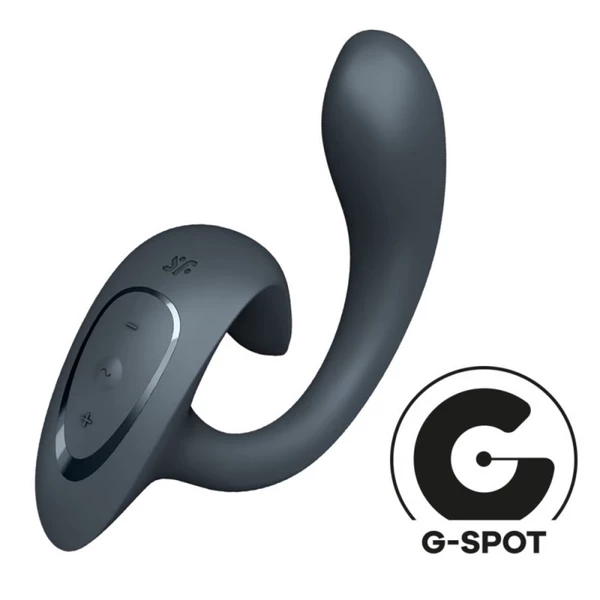 Satisfyer G for Goddess - Králíčkový vibrátor, Tmavě šedý