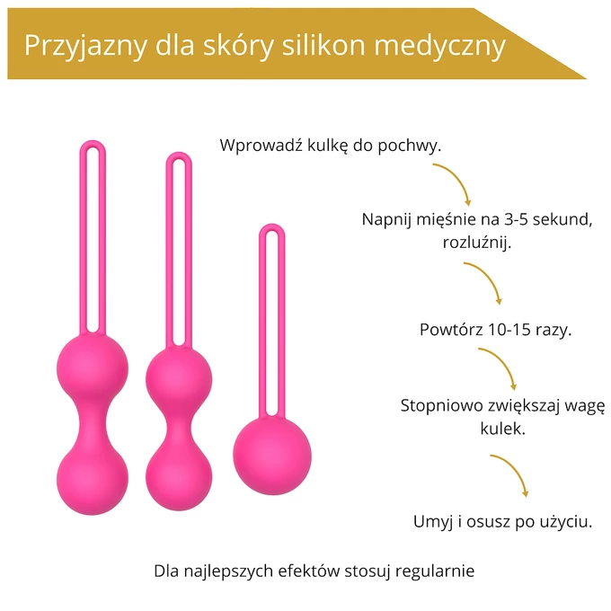 Erospace Sweet Play A12 - Sada venušinych kuliček 