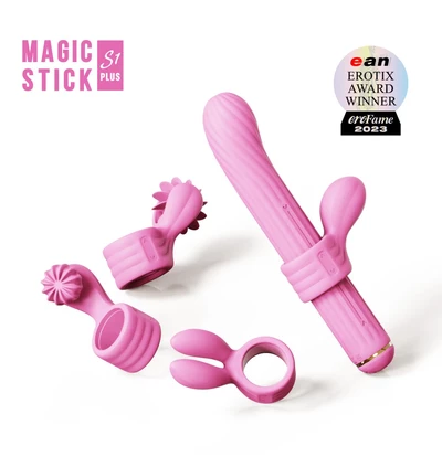 OTOUCH Magic Stick S1 - Wibrator króliczek, z wymiennymi końcówkami