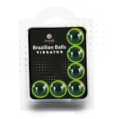 Secret Play Set 6 Brazilian Balls Vibrator - Brazylijskie kulki do masażu
