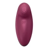 Satisfyer Tap &amp; Climax 2 Red - Klitorisový vibrátor, červený