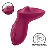 Satisfyer Exciterrr Berry - Vibrátor typu Lay-On s pohyblivou kuličkou stimulující klitoris