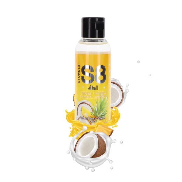 Stimul8 S8 4 In 1 Dessert Lube 125Ml Pineapple - Lubrykant kokosowy