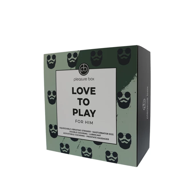 Pleasure box, Love to play - Sada hraček pro něj