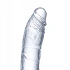 [Zestaw] Glazed Realistic dildo 21,5 cm  - Klasické dildo s přísavkou + Mata Hari Intim Gel 150ml  - Lubrikant na vodní bázi