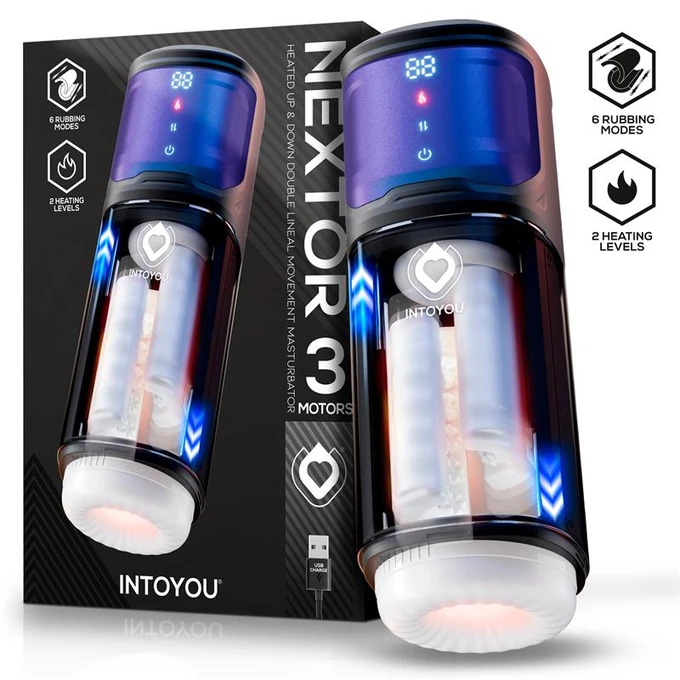 Intyou Nextor - Automatický masturbátor s funkcí tření a ohřívání