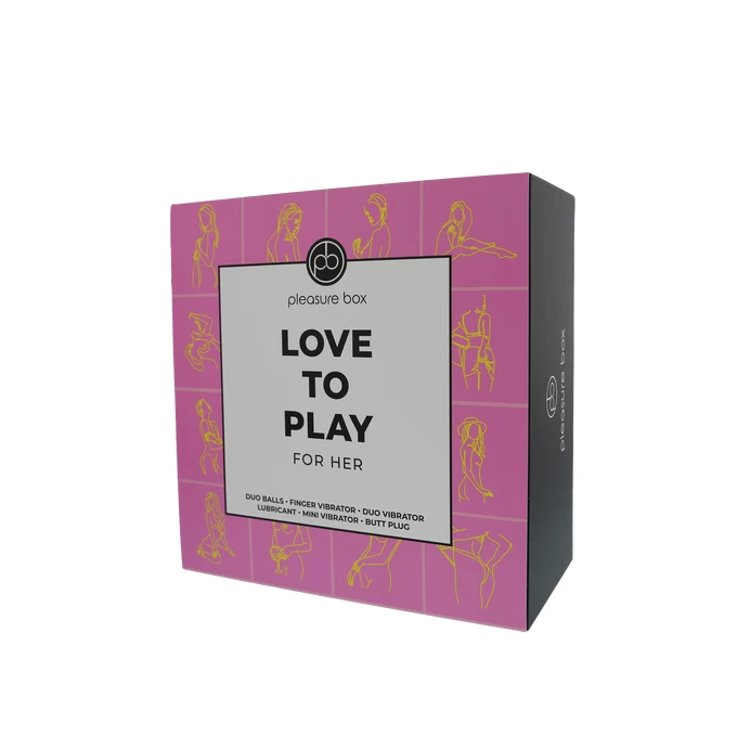 Pleasure box, Love to play - Sada hraček pro ni