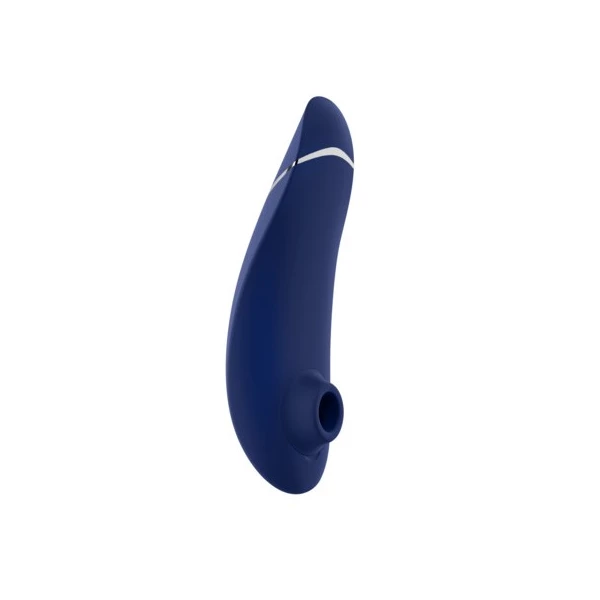 Womanizer Premium 2, Blueberry - Bezdotykový masér klitorisu, námořnická modrá