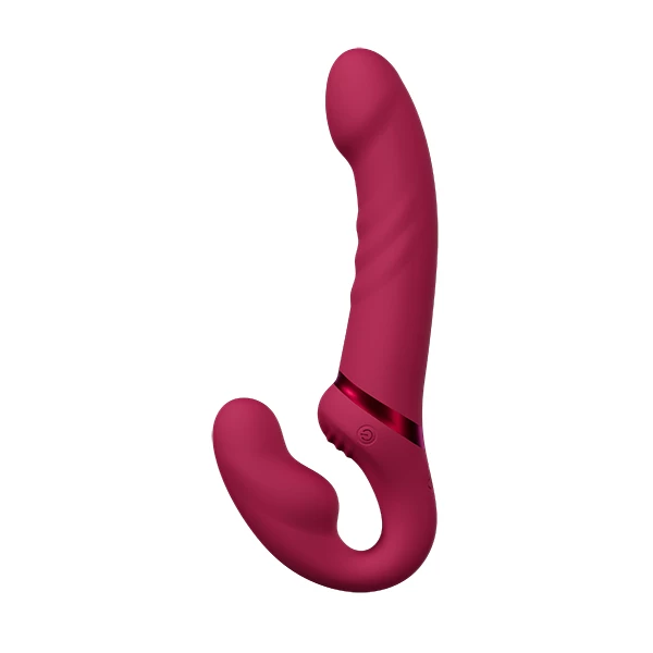 Lovense Lapis - Flexibilní dvojitý vibrátor Strap On