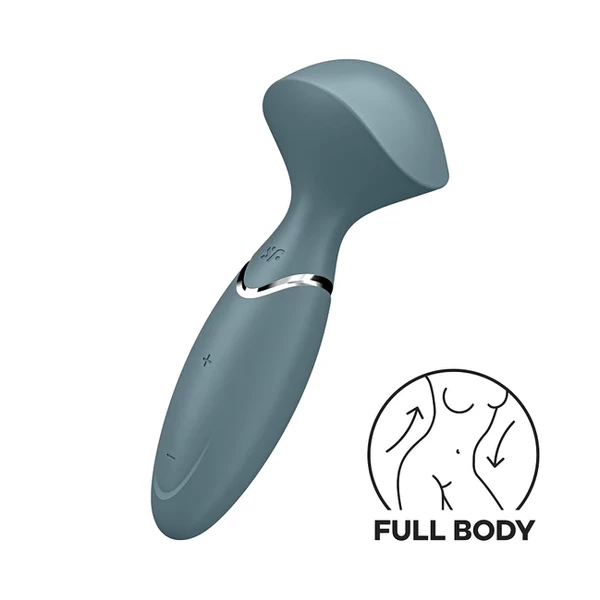 Satisfyer Mini Wand-er stonegrey - Mini masér na celé tělo