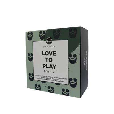 Pleasure box, Love to play - Sada hraček pro něj