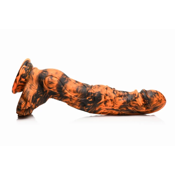 Creature Cocks Sabertooth Tiger - Dildo s přísavkou