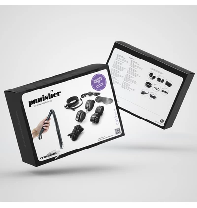 Crushious Punisher - Sada BDSM, Černý