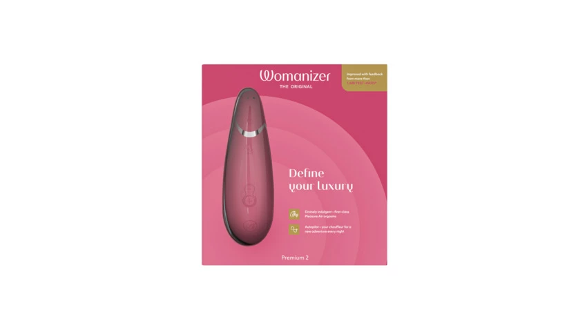 Womanizer Premium 2 Raspberry Womanizer Premium 2, Raspberry - Bezdotykový masér klitorisu, malinový ...
