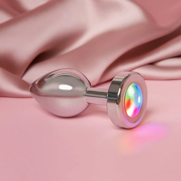 Crushious Borealis Led - Anální kolík s LED světlem, rozmiar S