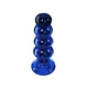 TOYJOY The Radiant Glass Buttplug Blue - Skleněný anální kolík