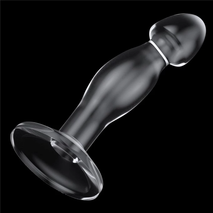 Lovetoy Flawess clear prostate plug - Klasický masážní přístroj na prostatu