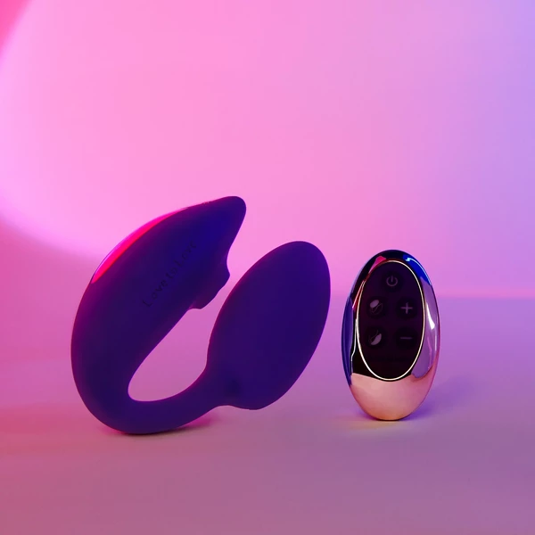 Love to Love WonderLover - Vibrační vajíčko se stimulací klitorisu, ovládané dálkovým ovládáním