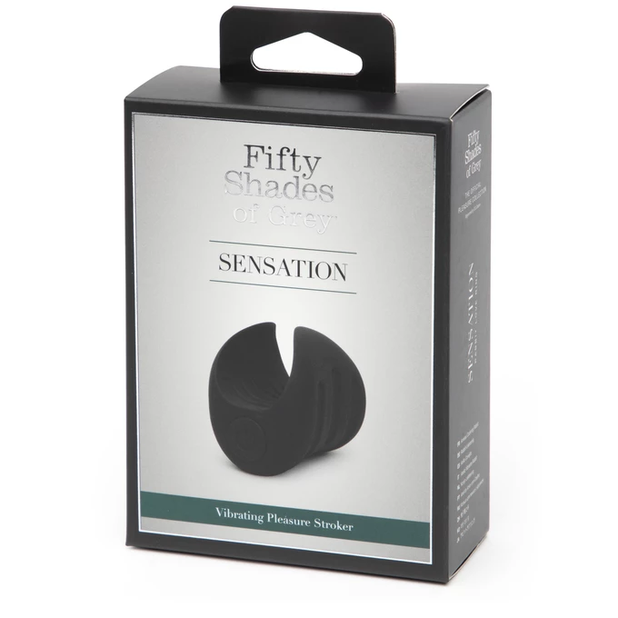 Fifty Shades of Grey Sensation 20 Function MiniMale Vibrator - Masturbator wibrujący, Czarny