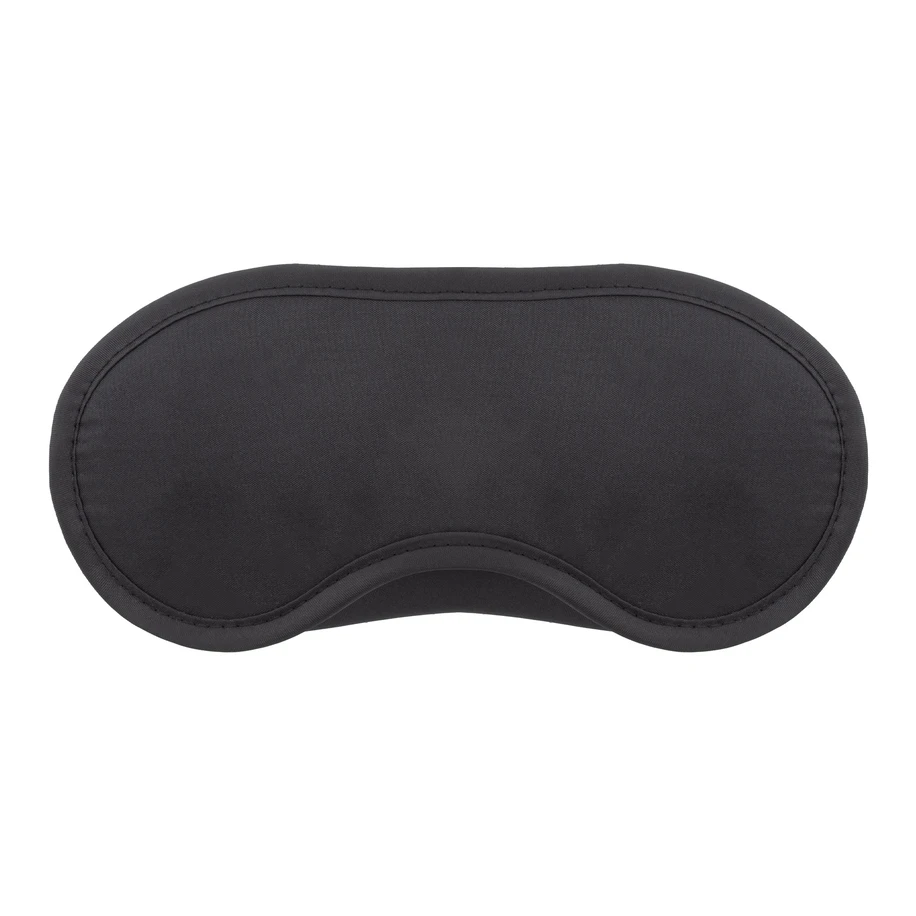 Crushious 2 satin blindfolds - Sada dvou očních masek, černá a červená.