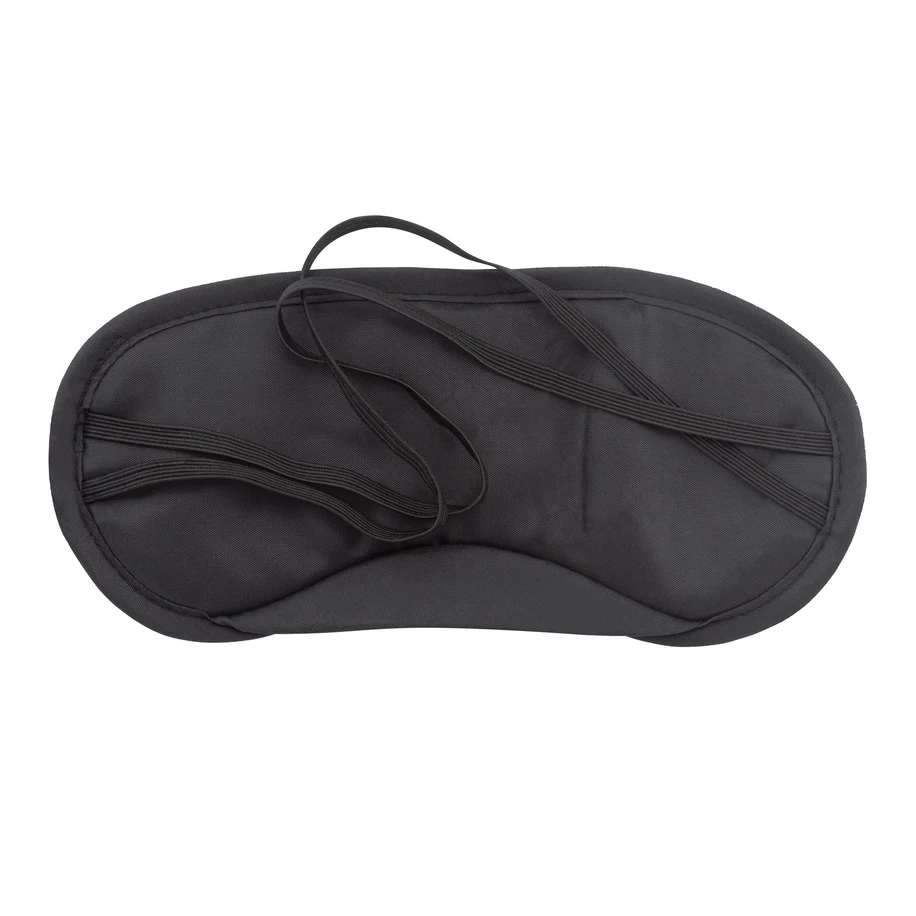 Crushious 2 satin blindfolds - Sada dvou očních masek, černá a červená.