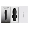 Svakom Tulip Black - miniwibrator, Czarny