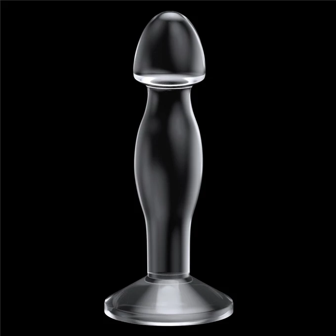 Lovetoy Flawess clear prostate plug - Klasický masážní přístroj na prostatu