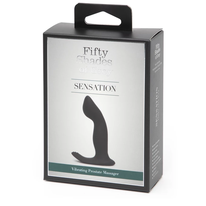 Fifty Shades of Grey Sensation PSpot Vibrator- Wibrujący masażer prostaty, Czarny