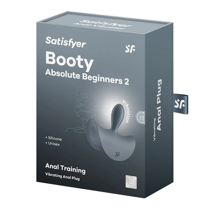 Sada Satisfyer Absolute Beginners 2 - Vibrační anální kolík + lubrikant + dezinfekční sprej