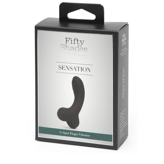 Fifty Shades of Grey Fifty Shades of Grey Sensation G-Spot Vibrator- Wibrator do punktu G, Czarny