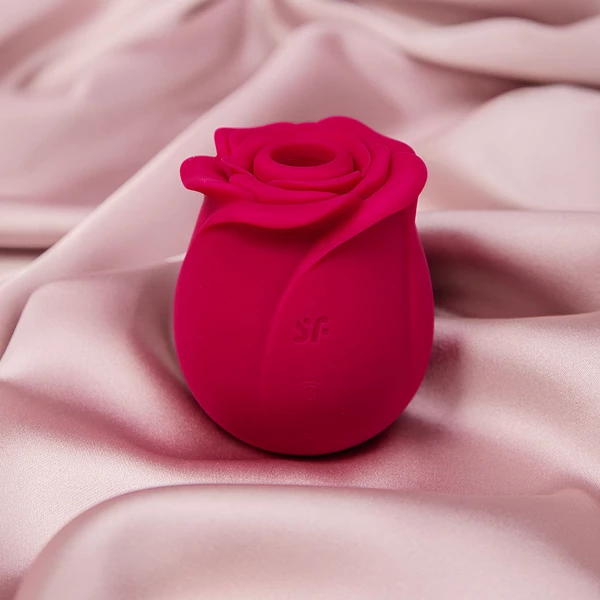 Satisfyer Pro 2 Classic Valentine - Vibrátor na klitoris ve tvaru růže