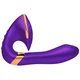 Shunga Soyo Intimate Massager Purple - Vibrátor rabbit, fialový