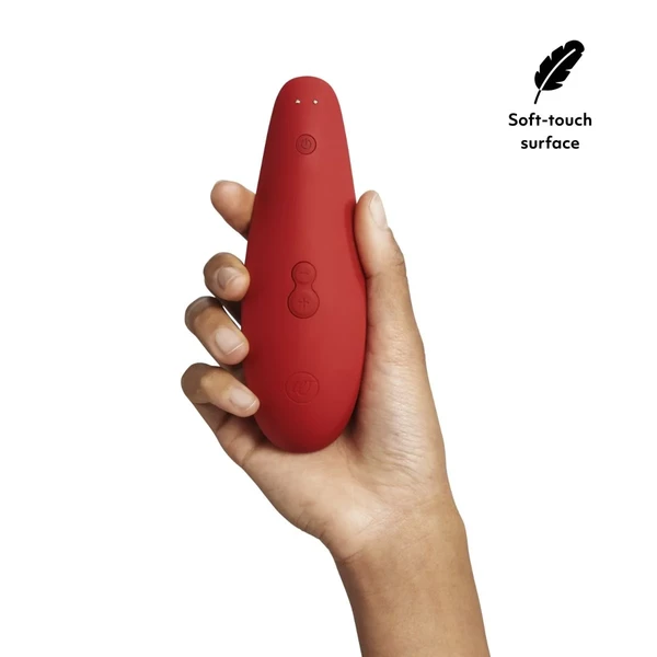 Womanizer Marilyn Monroe Classic 2, Vivid Red - Masážní přístroj na klitoris, červený
