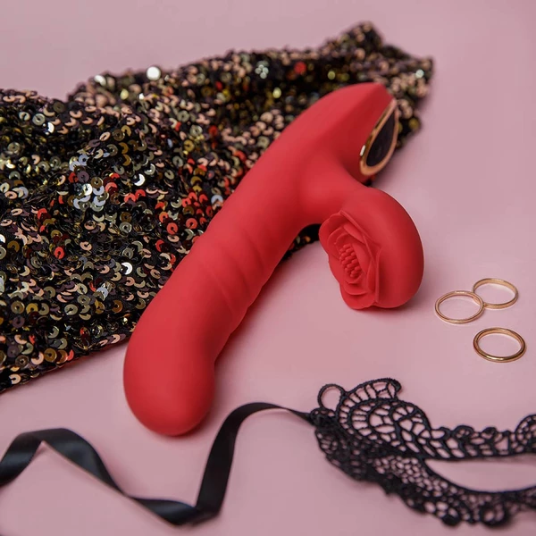 Erospace Sweet Play A2 - Bunny vibrátor s funkcí pulzace