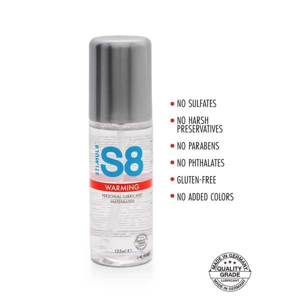 Stimul8 S8 Wb Warming Lube 125Ml Warming - Lubrykant rozgrzewający