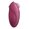 Satisfyer Tap &amp; Climax 1 Red - Klitorální vibrátor, Červený