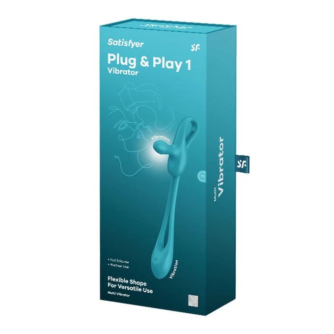 Satisfyer Plug &amp; Play 1 - Multifunkční vibrující anální kolík