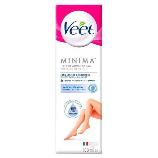 VEET MINIMA - Depilační krém, pro citlivou pleť 100 ml