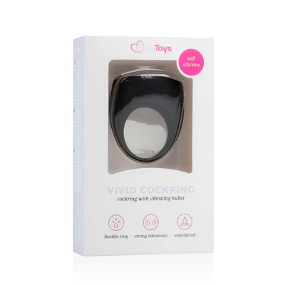 Easy Toys Vivid Cock Ring - Vibrační erekční kroužek