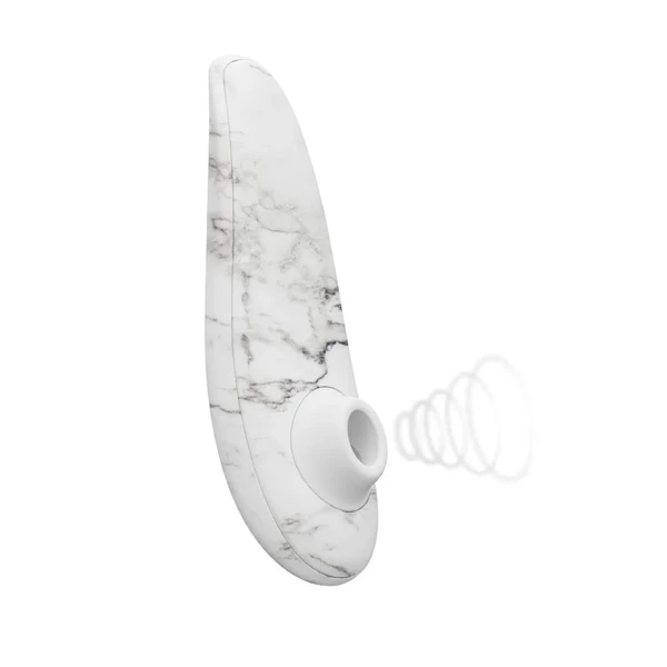 Womanizer Marilyn Monroe Classic 2, White Marble - Masážní přístroj na klitoris, bílý mramor