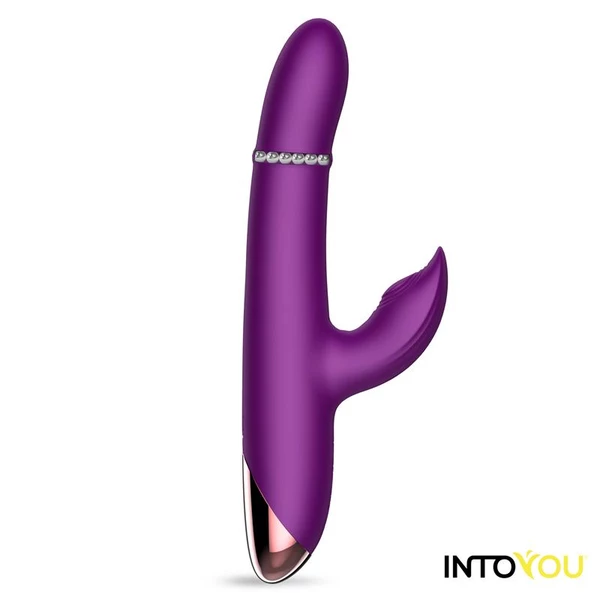 IntoYou Sendel Vibe - Vibrátor králíček s pulzujícími korálky